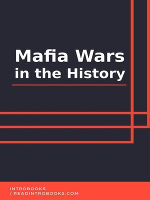 cover image of Mafia Wars in the History